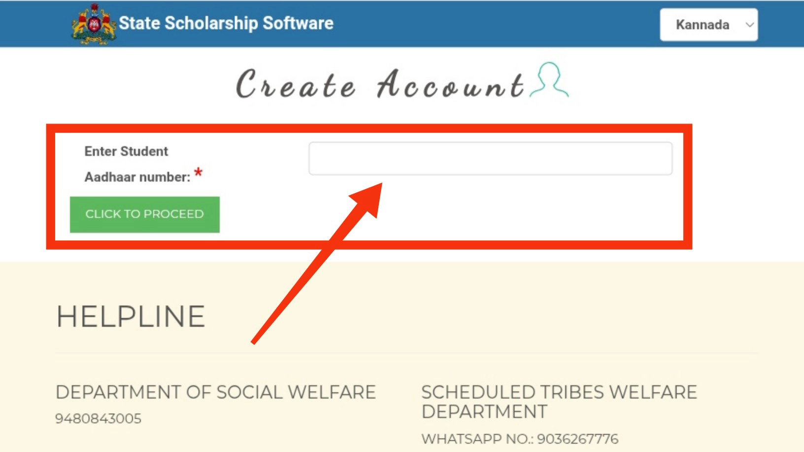 Create an Account Create an Account