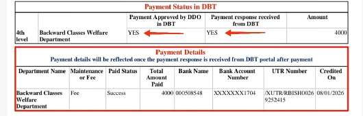 SSP Scholarship Status Dbt SSP Scholarship Status Dbt