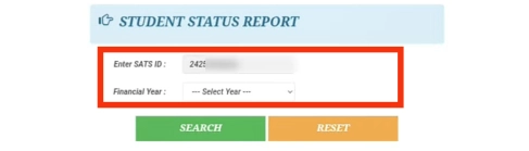 SSP Scholarship Status Academic year SSP Scholarship Status Academic year
