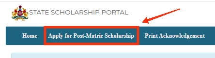 Login post matric Apply for Post-Matric Scholarship.
