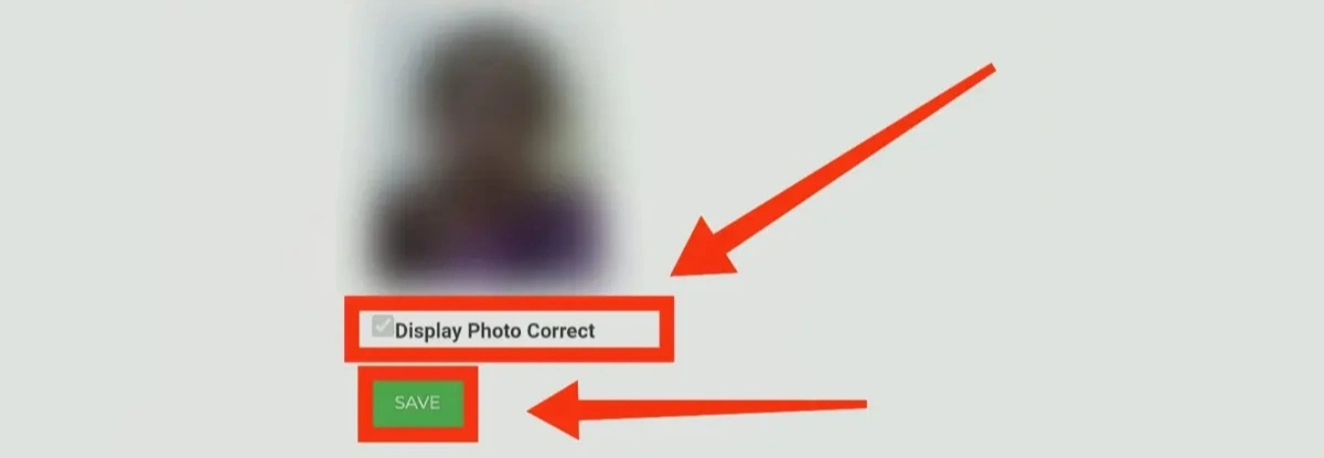 Confirm Your Photograph Confirm Your Photograph
